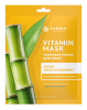 FABRIK Маска  д/лица тканевая  с гиалур. кислотой и экстрактом бамбук  VITAMIN MASK*180